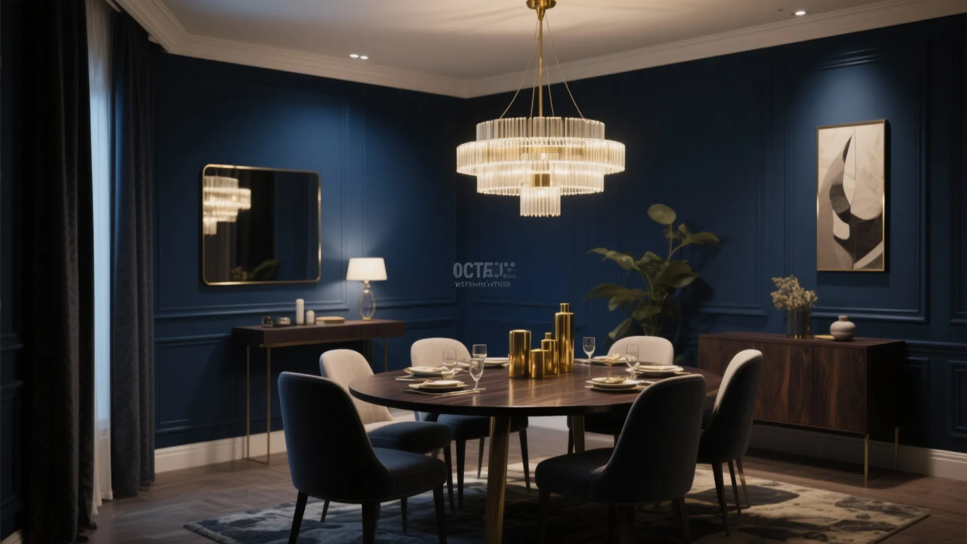 1. Deep, Saturated Wall Colors