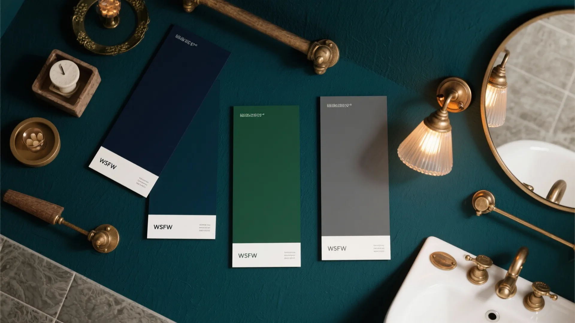 Tip 1: Deep, Saturated Wall Colors