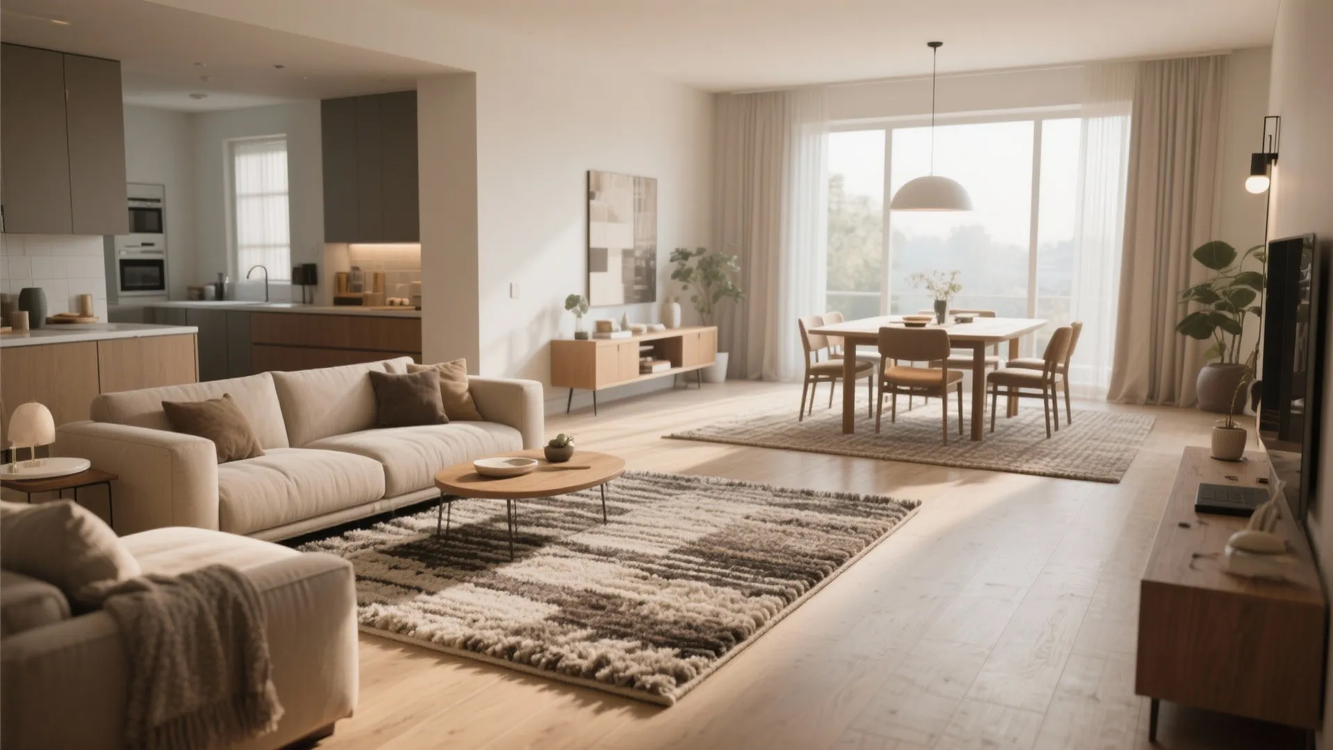 1. Define Spaces with Rugs