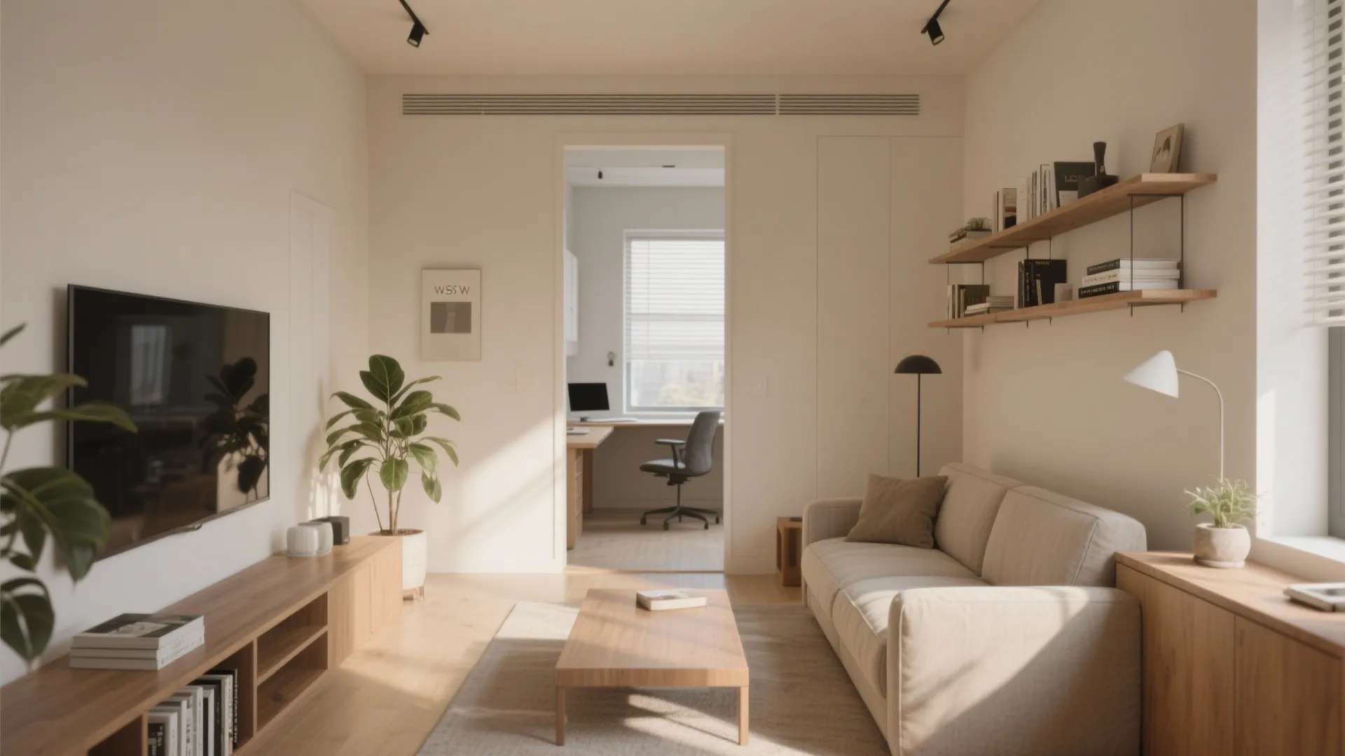 1. Define zones, even in one room