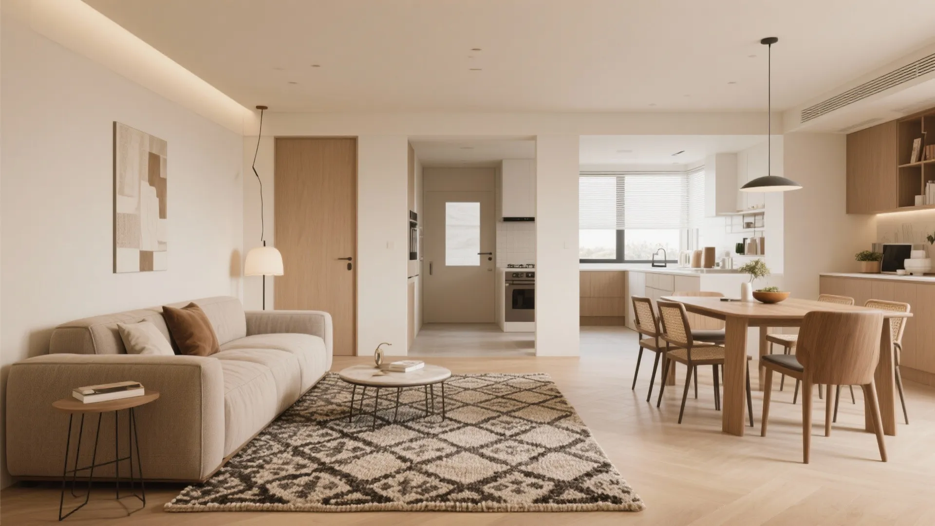 1. Define Zones with Rugs