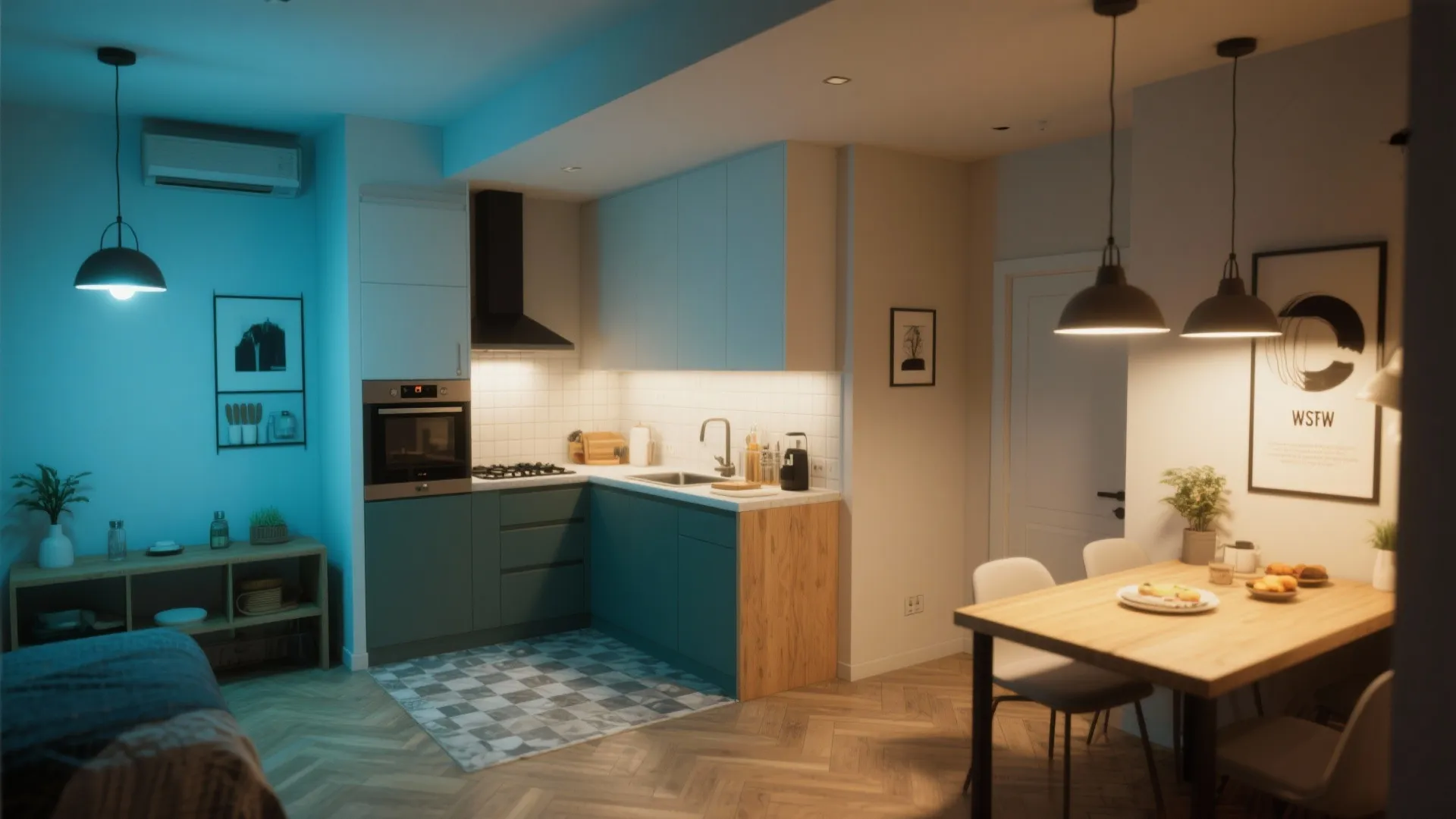 10. Defined Kitchen Zones