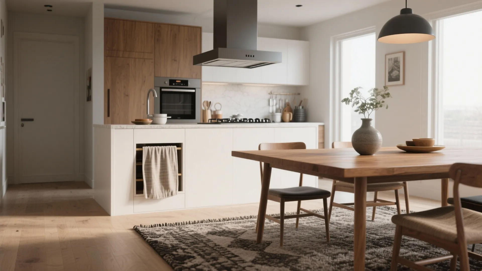 2. Open-plan living with defined zones