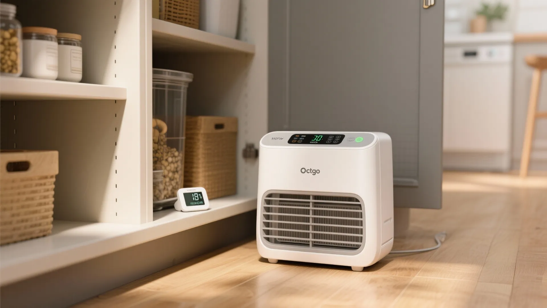 5. Monitor humidity and temperature