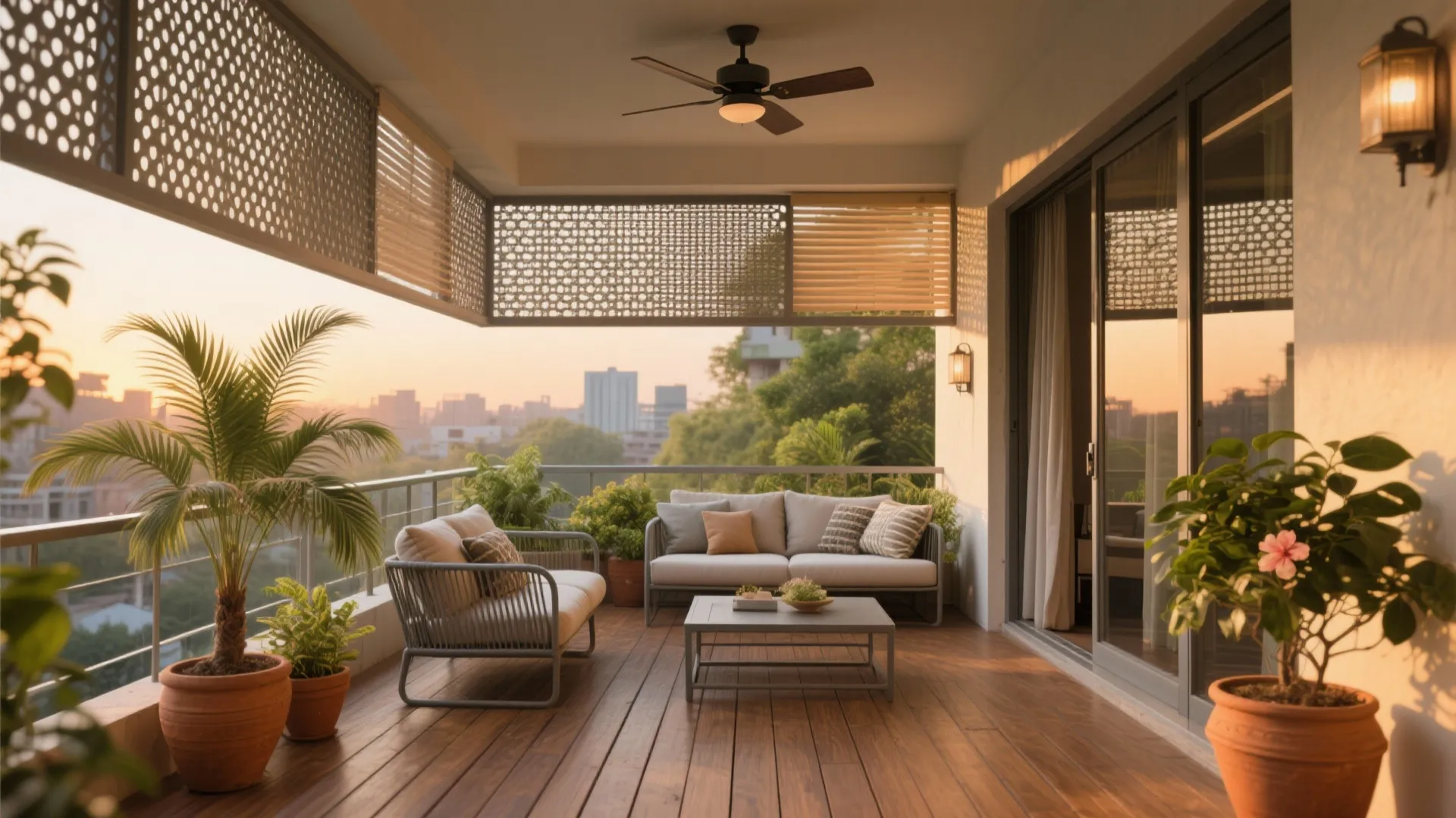 Balconies & Terraces Built for Delhi’s Climate