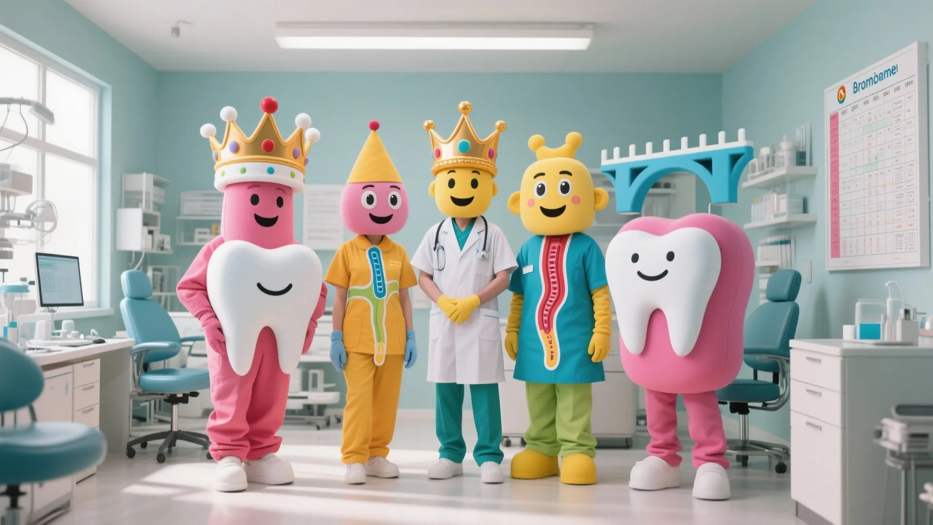 9. Dental Chart Characters