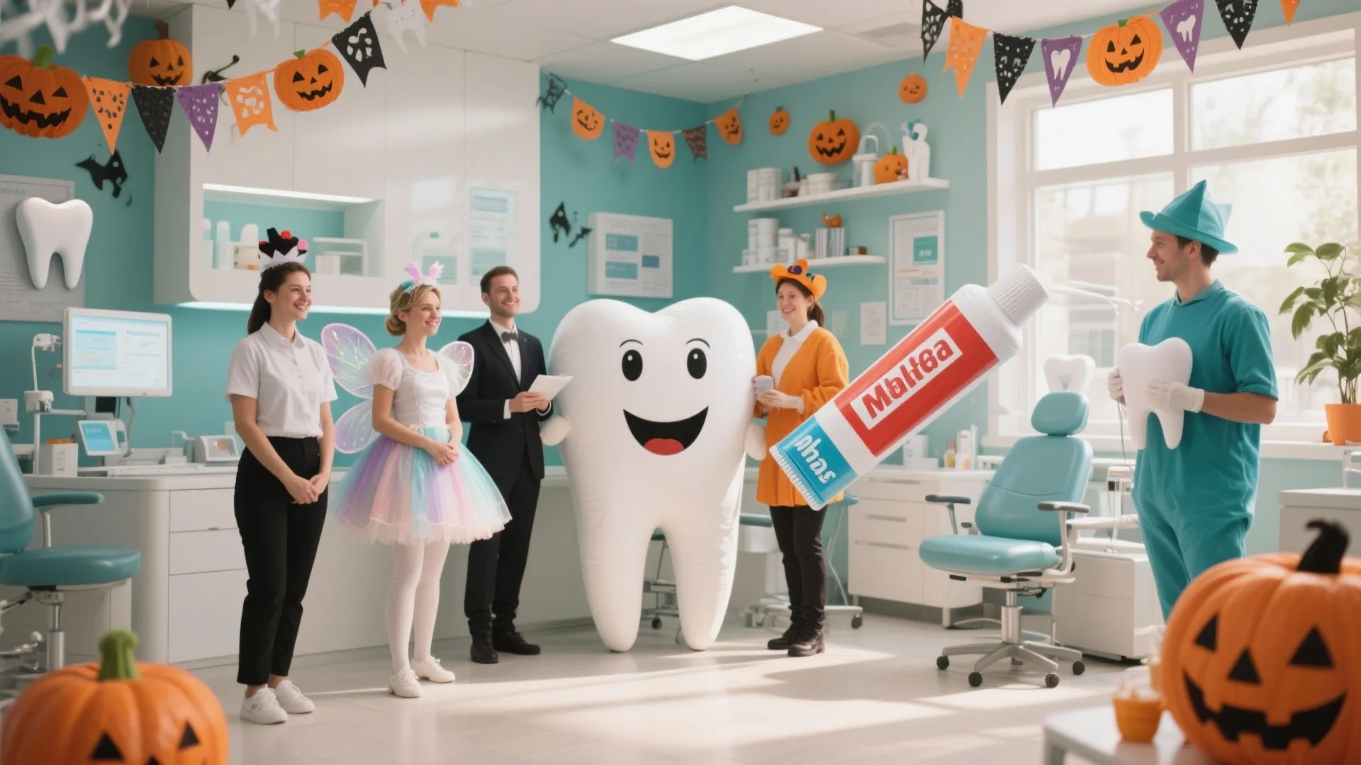 10 Fun Halloween Costume Ideas for Your Dental Office: Creative, comfortable, and dental-themed Halloween looks to make your team (and patients) smile.