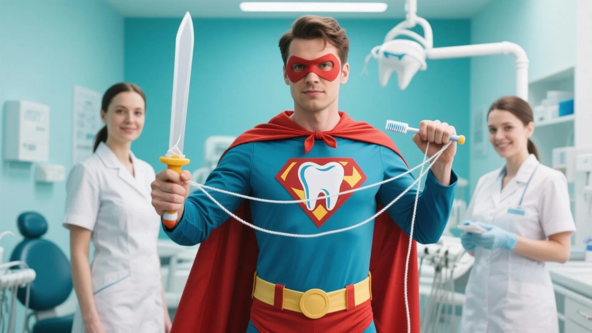 3. Dental Superhero