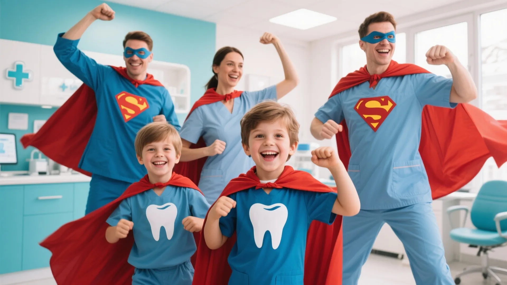 4. Dental Superheroes