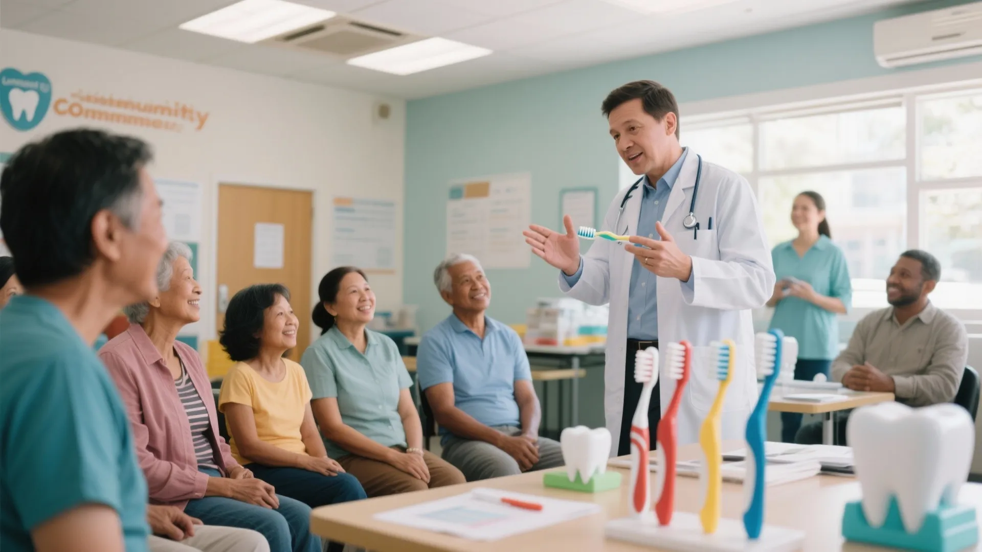 4. Host Free Dental Health Workshops