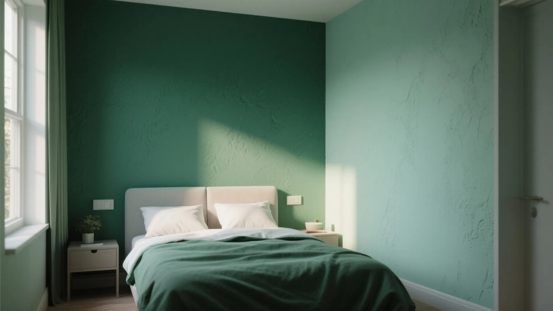 2. Use multiple green shades for depth