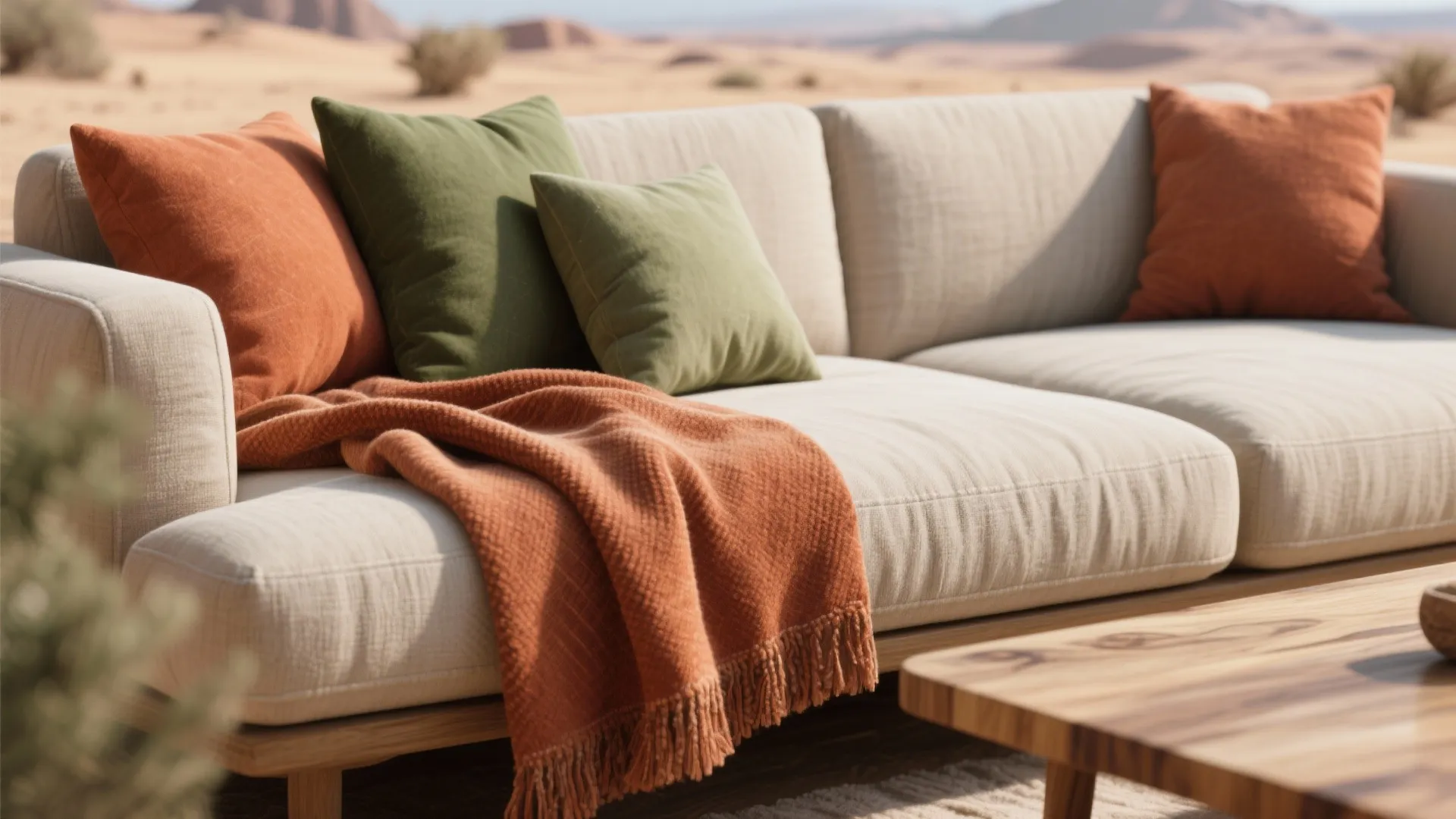 4. Brighten with desert-inspired palettes