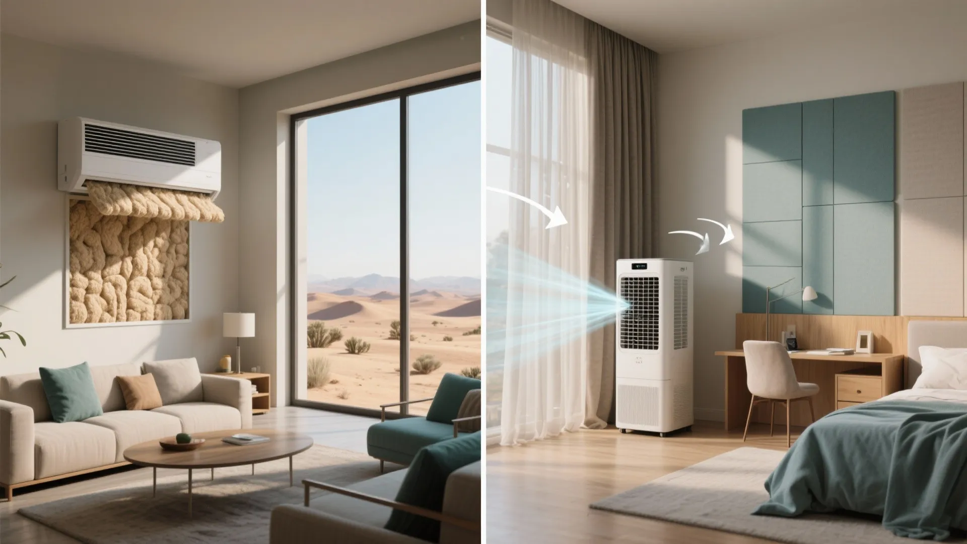 Desert Cooler vs Room Cooler: Which Is Better?: Fast-Track Guide to Choosing the Perfect Cooler for Your Space