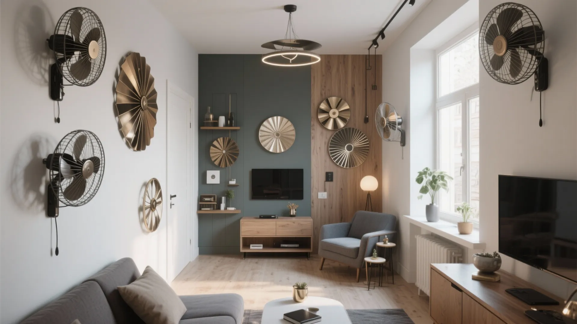5 Designer Wall Fan Ideas for Stylish Small Spaces: Transform Your Home with These Creative and Functional Wall Fan Inspirations