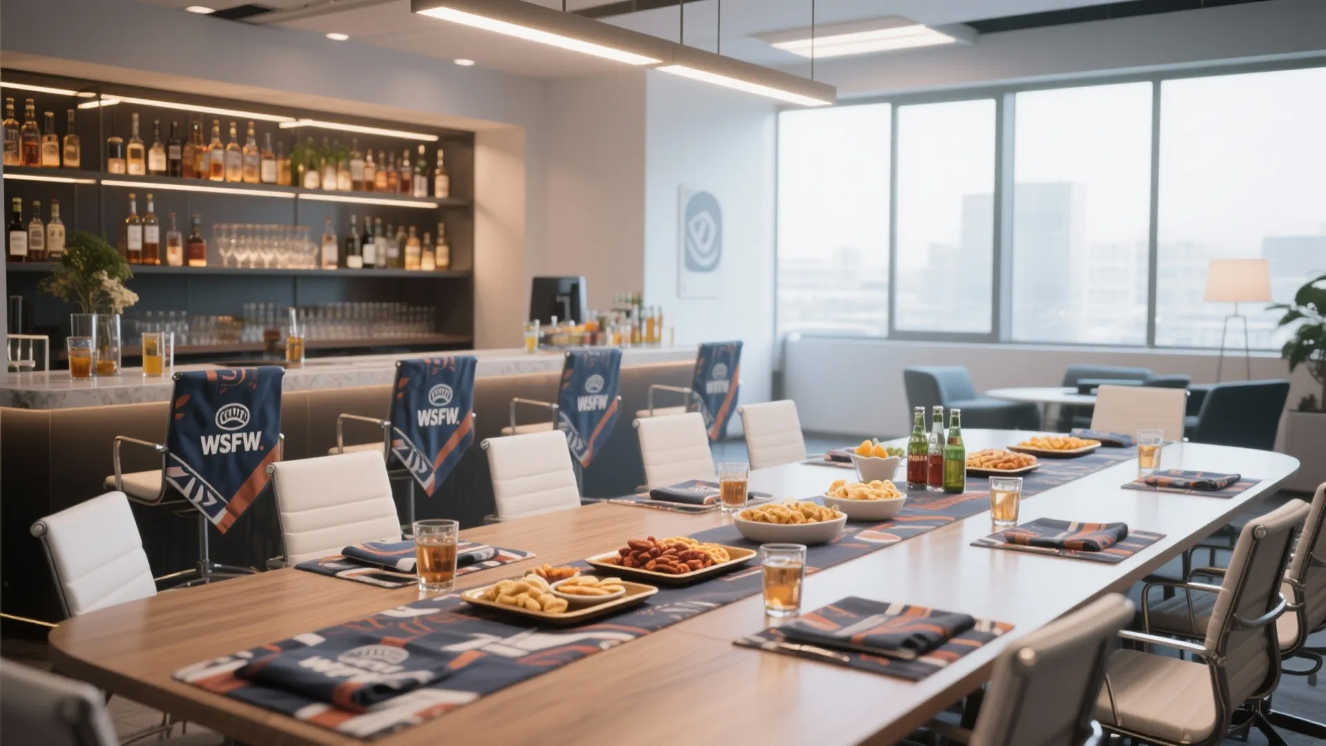 4. Desk-to-Bar Transformation