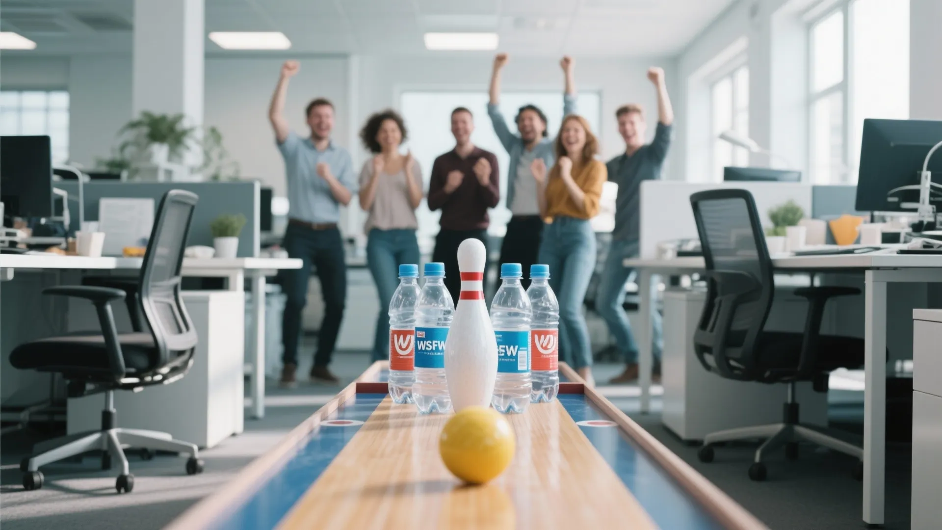 8. Desk Bowling