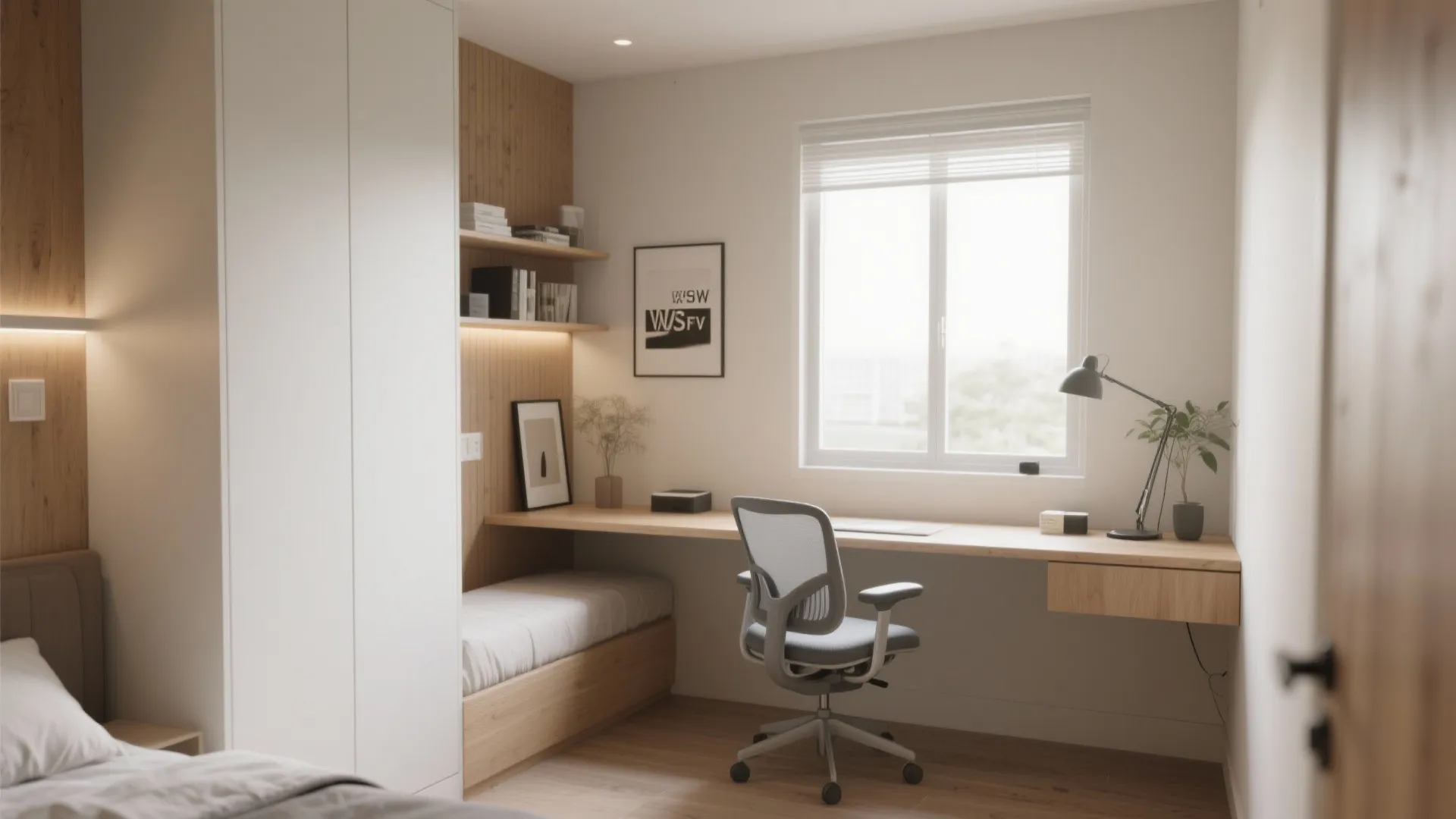 6. Desk by the Window