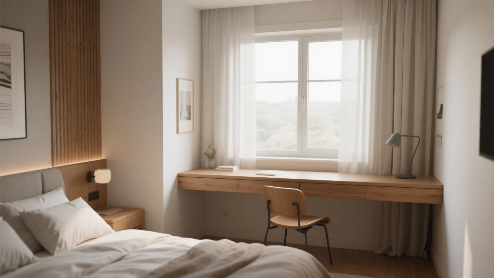 4. Desk by the Window