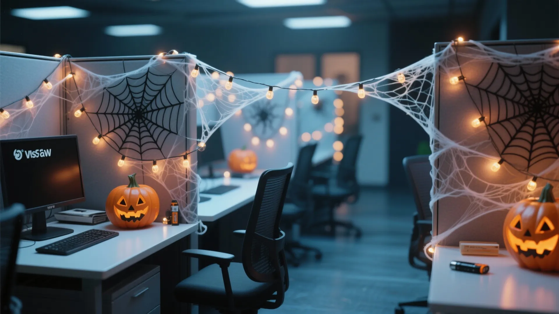 2. Desk-to-Desk Cobwebs