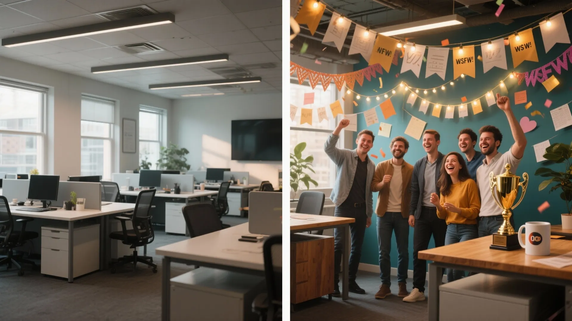 3. Desk Decorating Contest