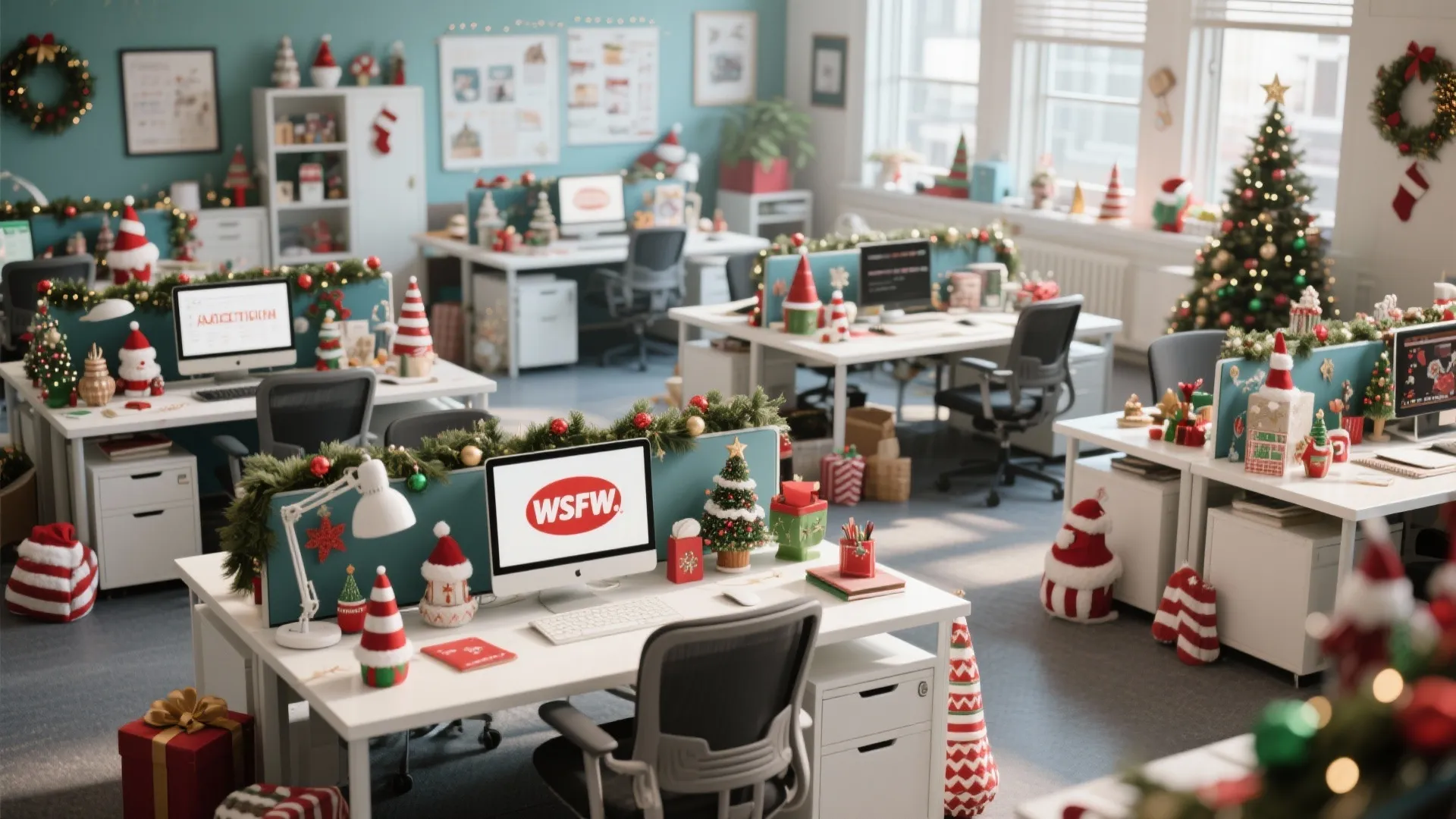 7. Themed Desk Decorating Contest