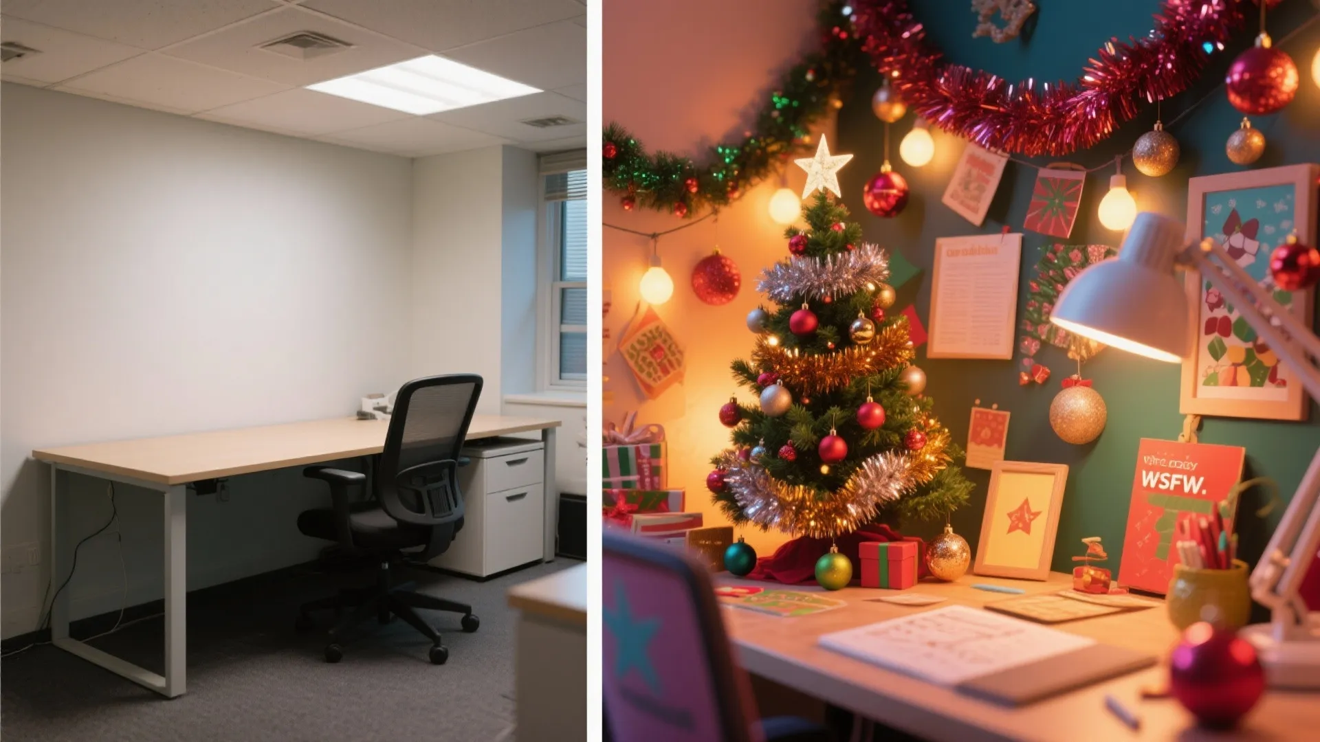 2. Desk Decorating Contest