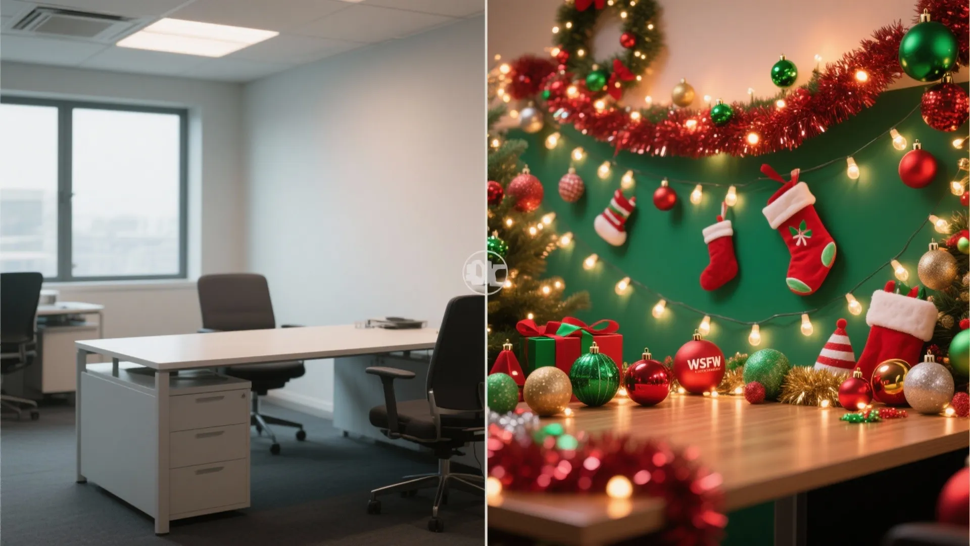 3. Desk Decorating Contest