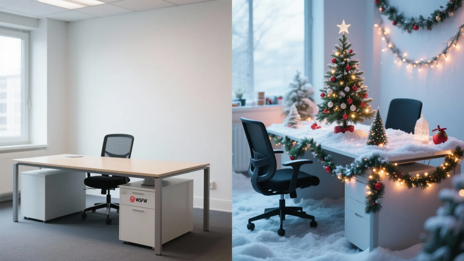 4. Desk Decorating Contest