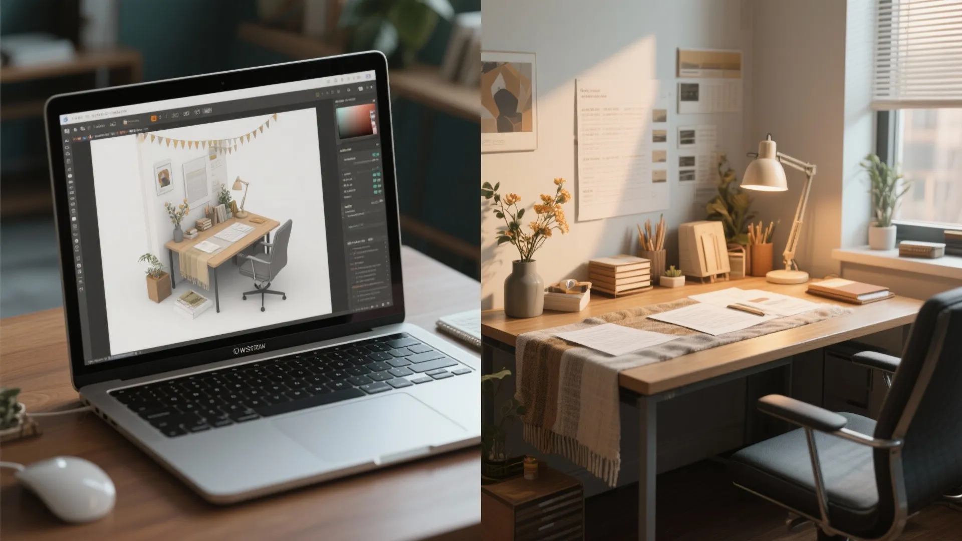 3. Desk-decor showdown with a mockup preview