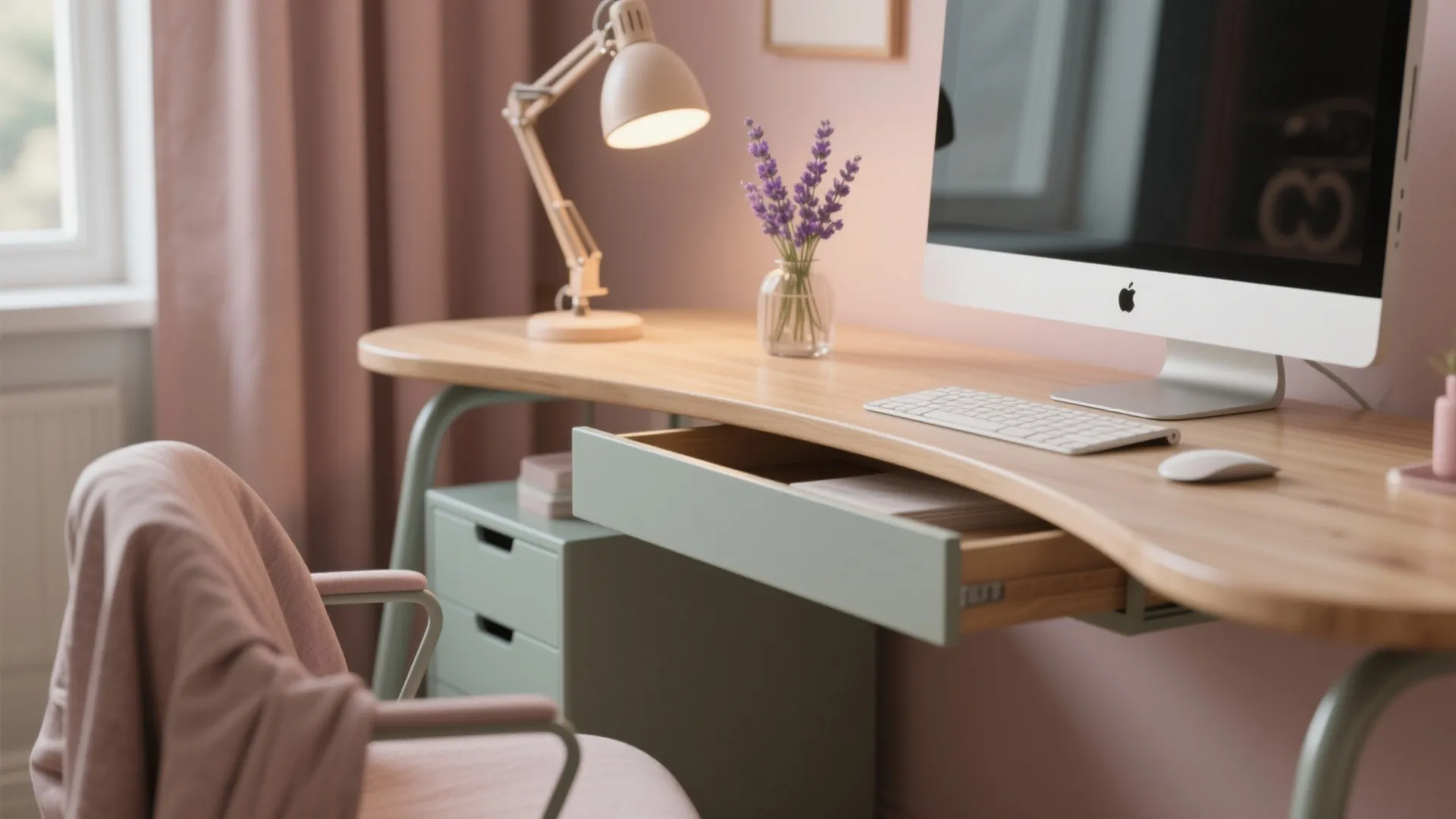 Choose a desk that flatters and supports