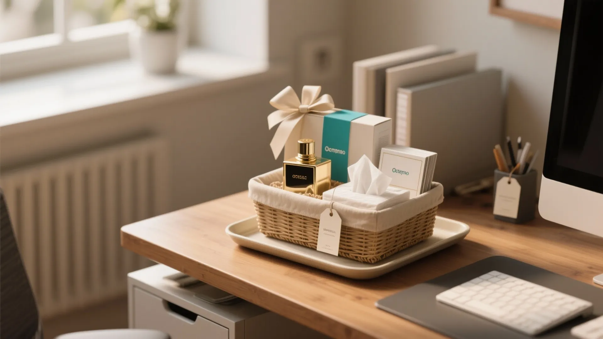 Office Gift Basket Ideas: 5 Creative Picks: Practical, budget-friendly office gift basket ideas I use with clients — themed kits, tech helpers, snacks and plants that fit any desk or team.