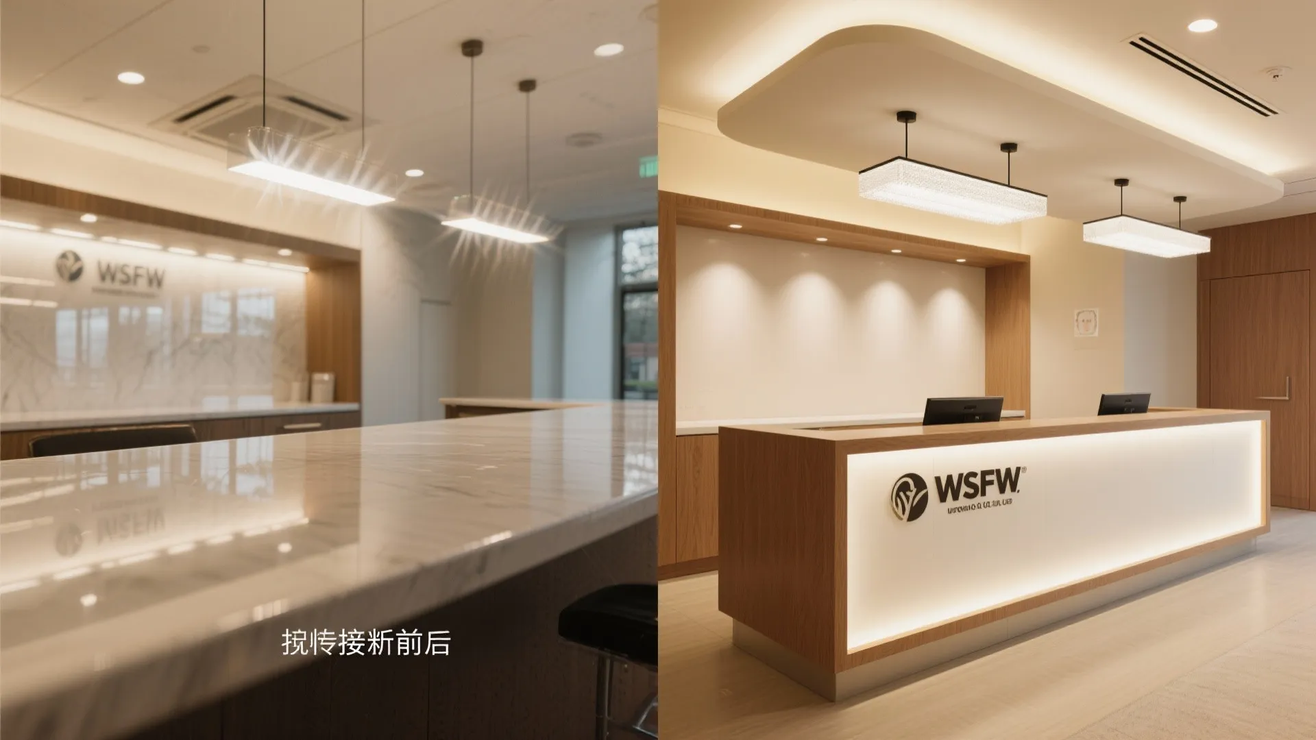 Glare-Free Front Desk Task Lighting