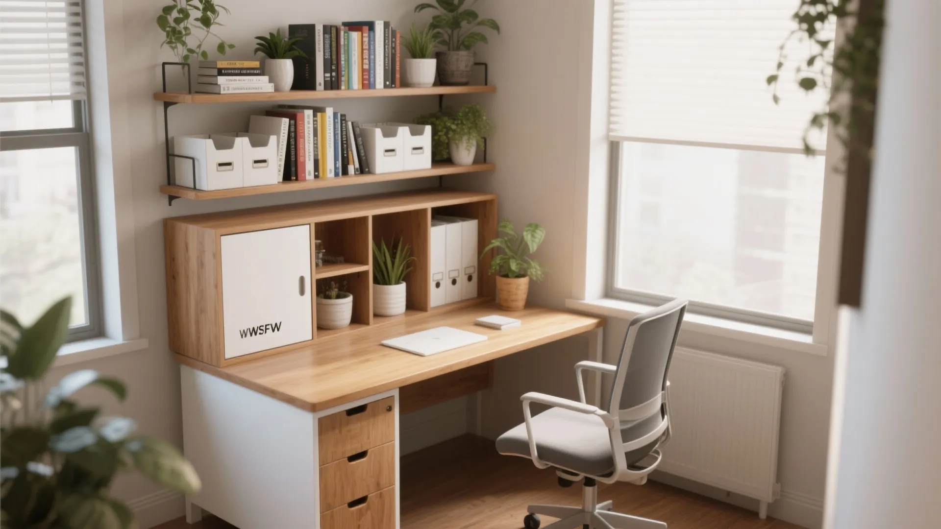 5. Desk Hutch Add-On