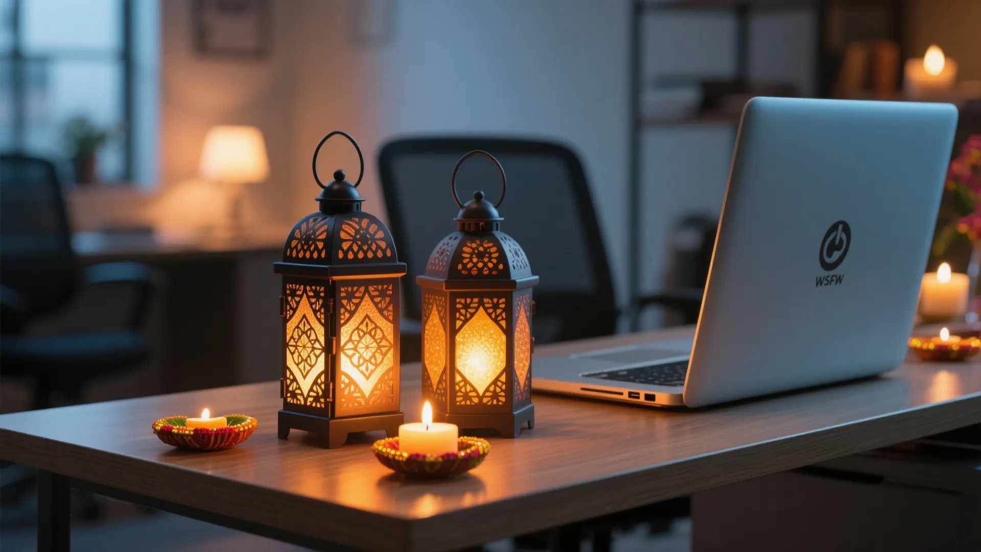 4. Desk-Sized Lanterns