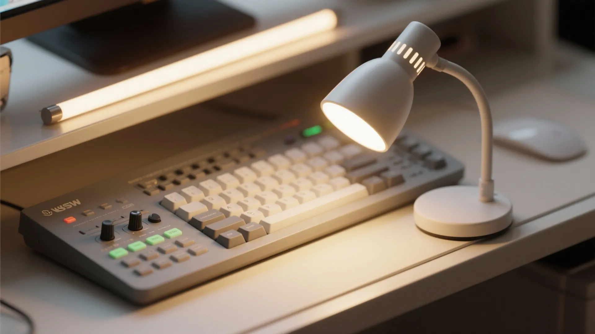 4) Zoned lighting for sessions and chill