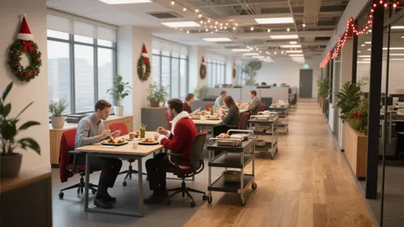 Office Xmas Lunch Ideas: 5 Festive Concepts