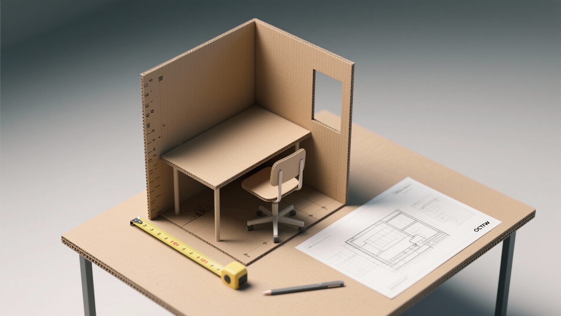 No Room for a Desk? Folding Desk for Small Space Fixes