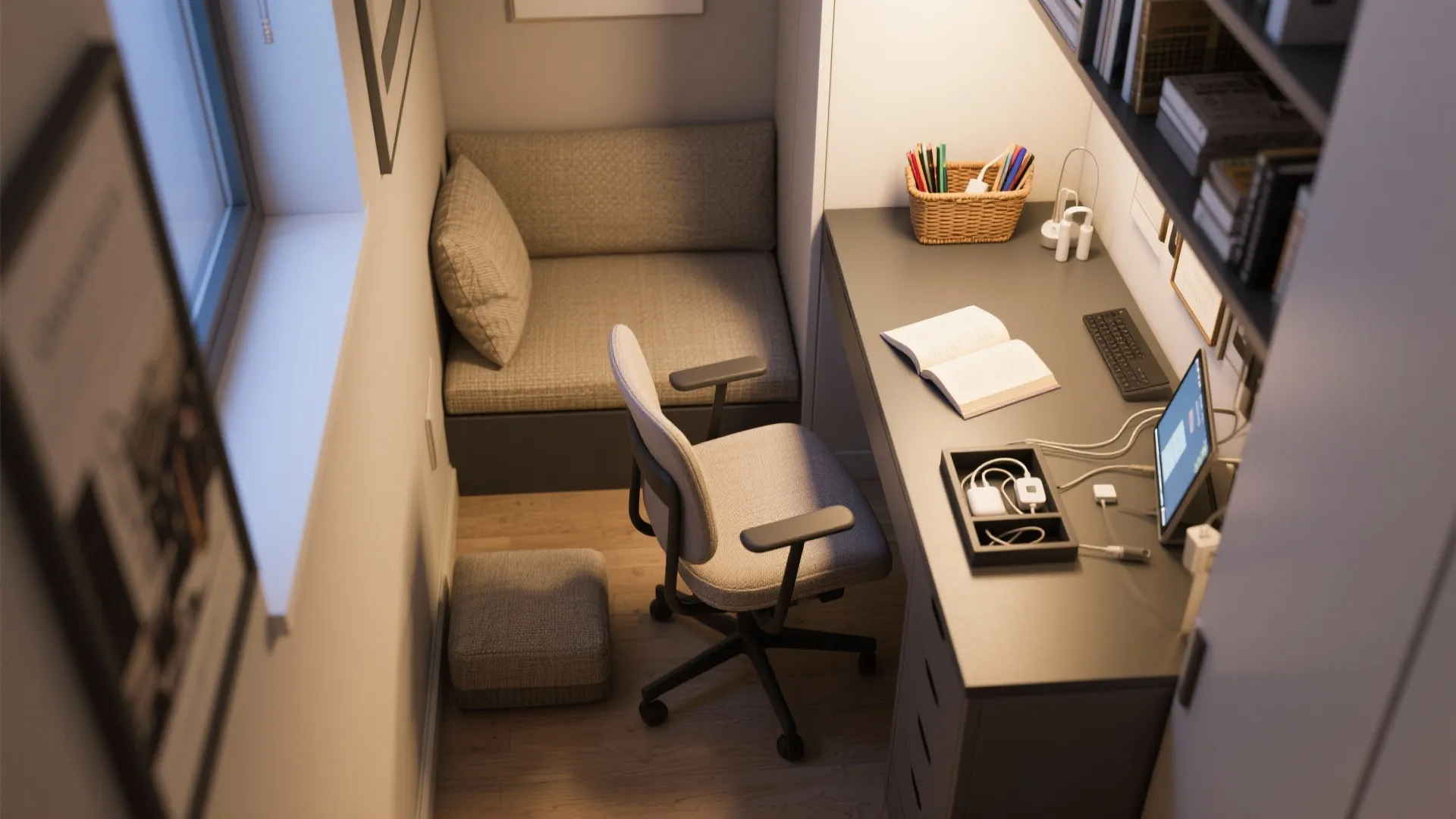 4. Multi-Use Desk-Nook
