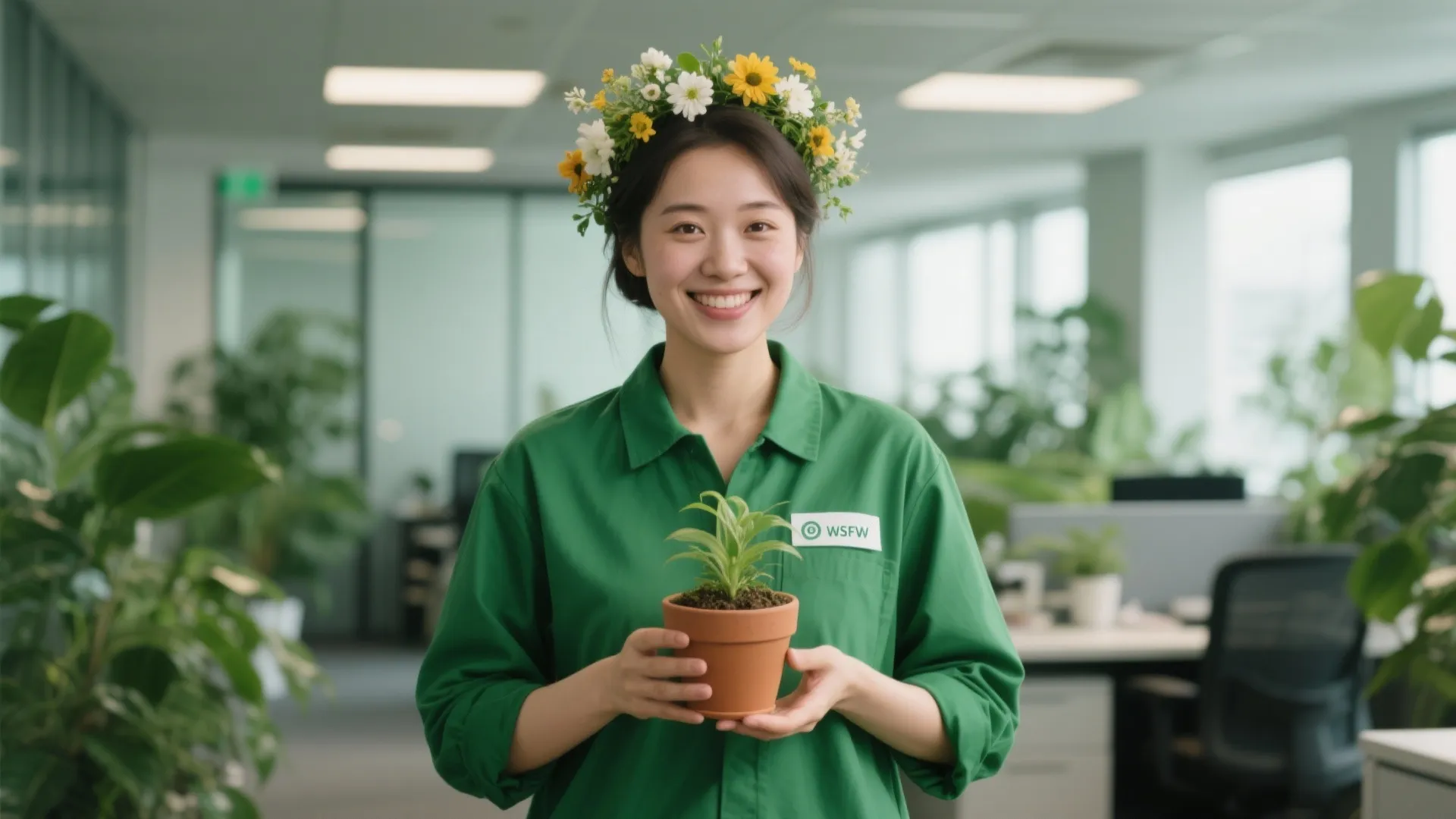 6. Desk Plant Come to Life