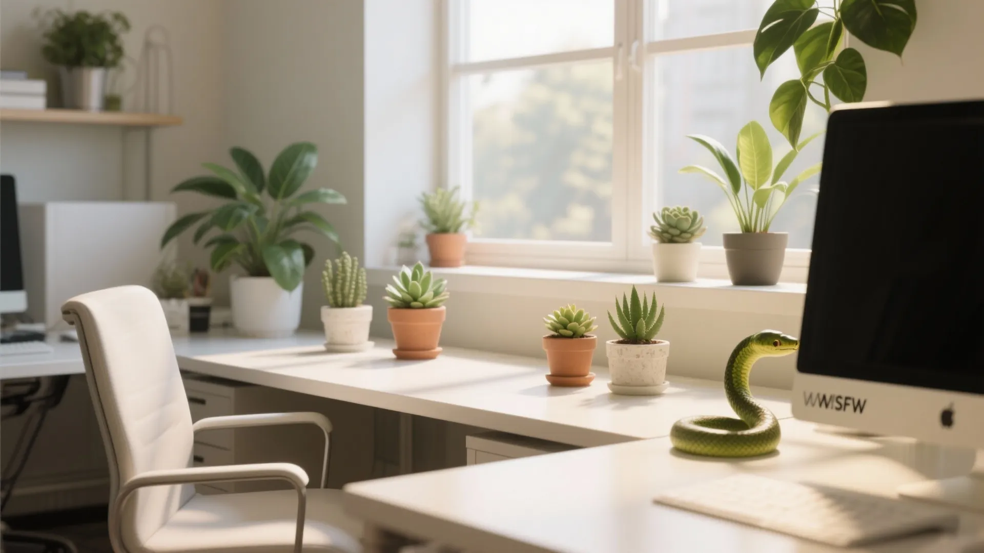 2. Desk Plants