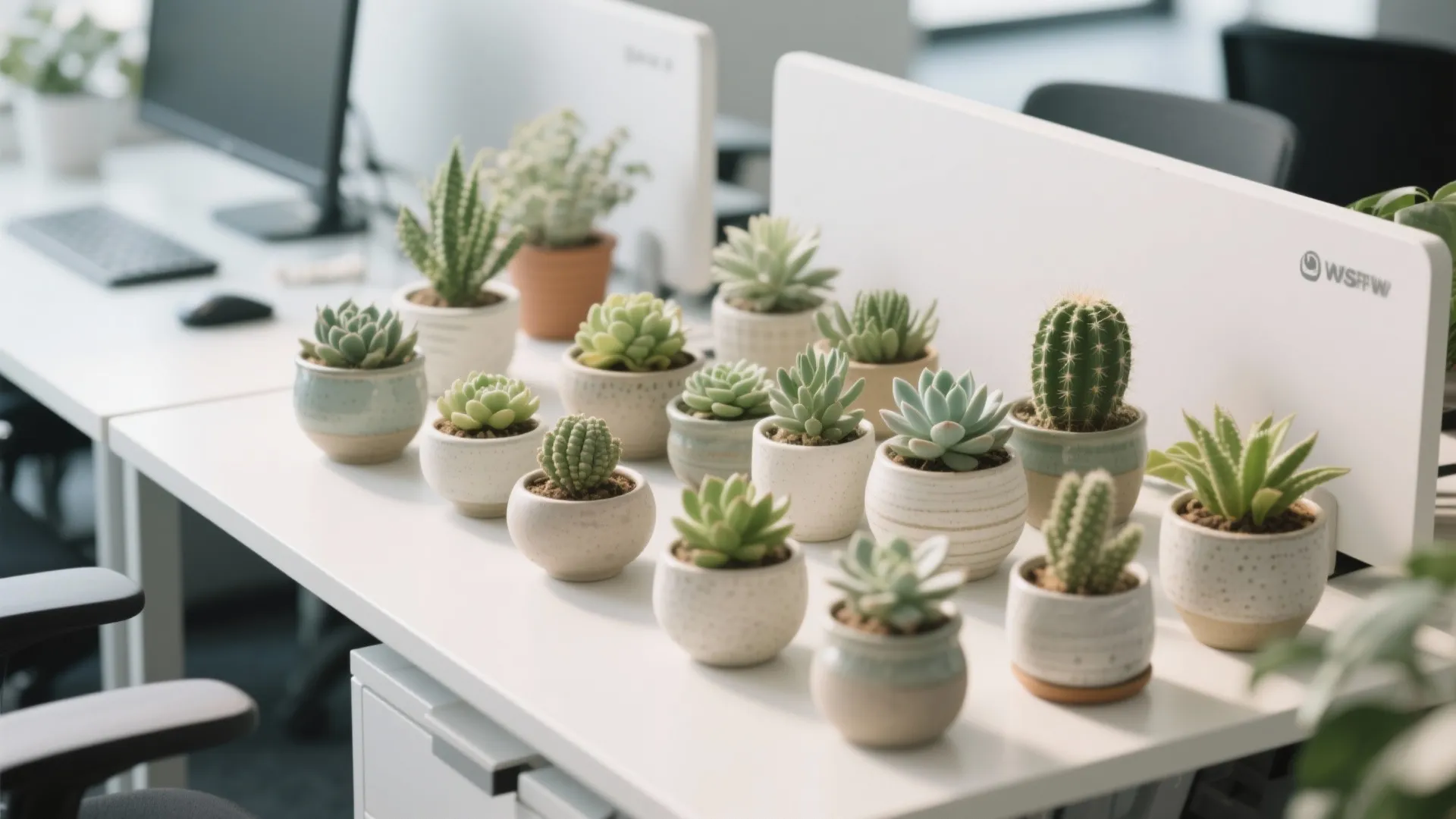 3. Desk Plants
