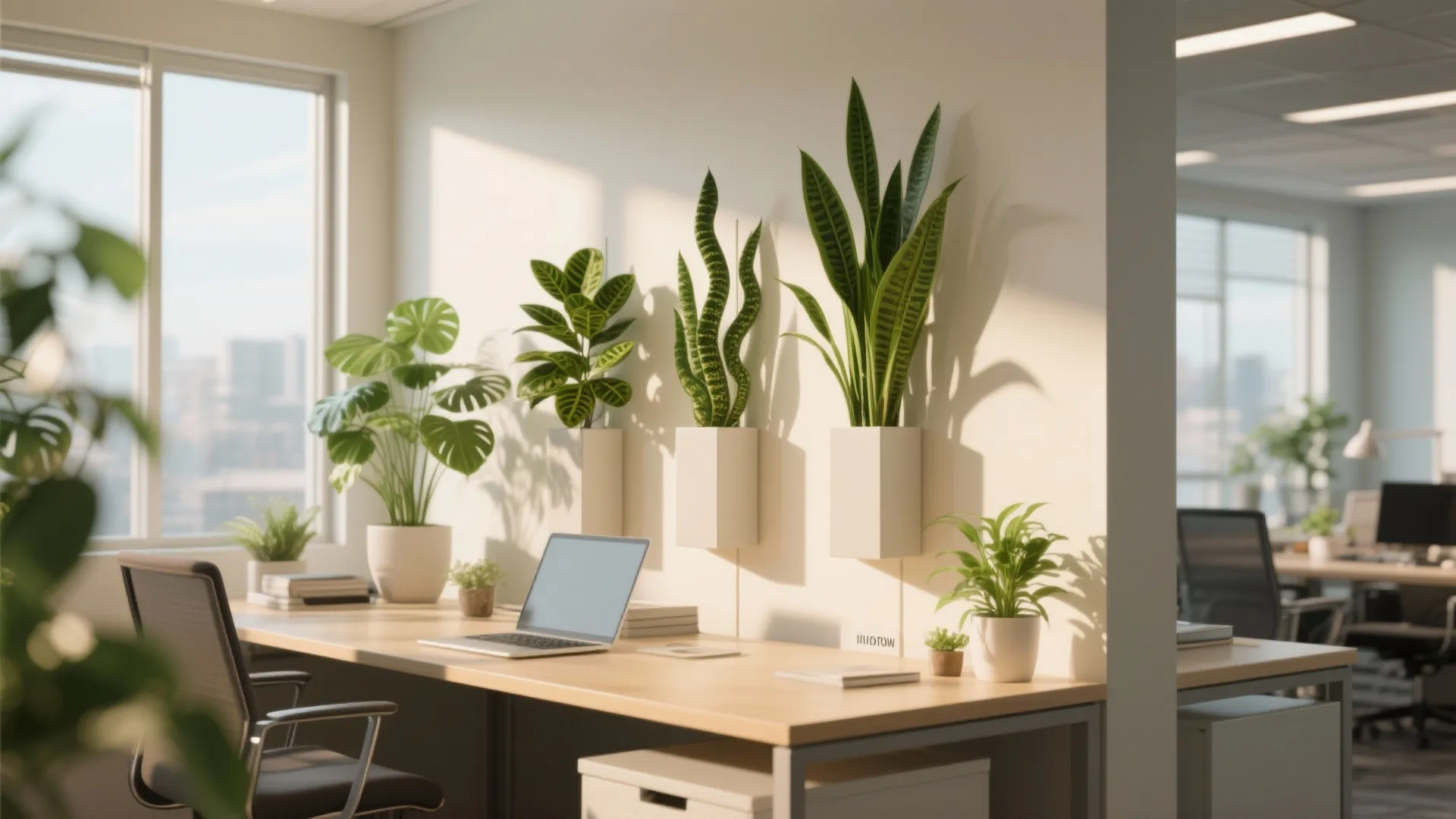 Desk Plants with Personality