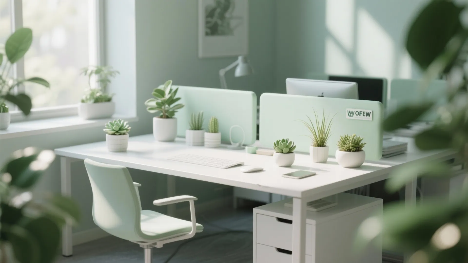 3. Desk Plants (Allergy-Friendly)