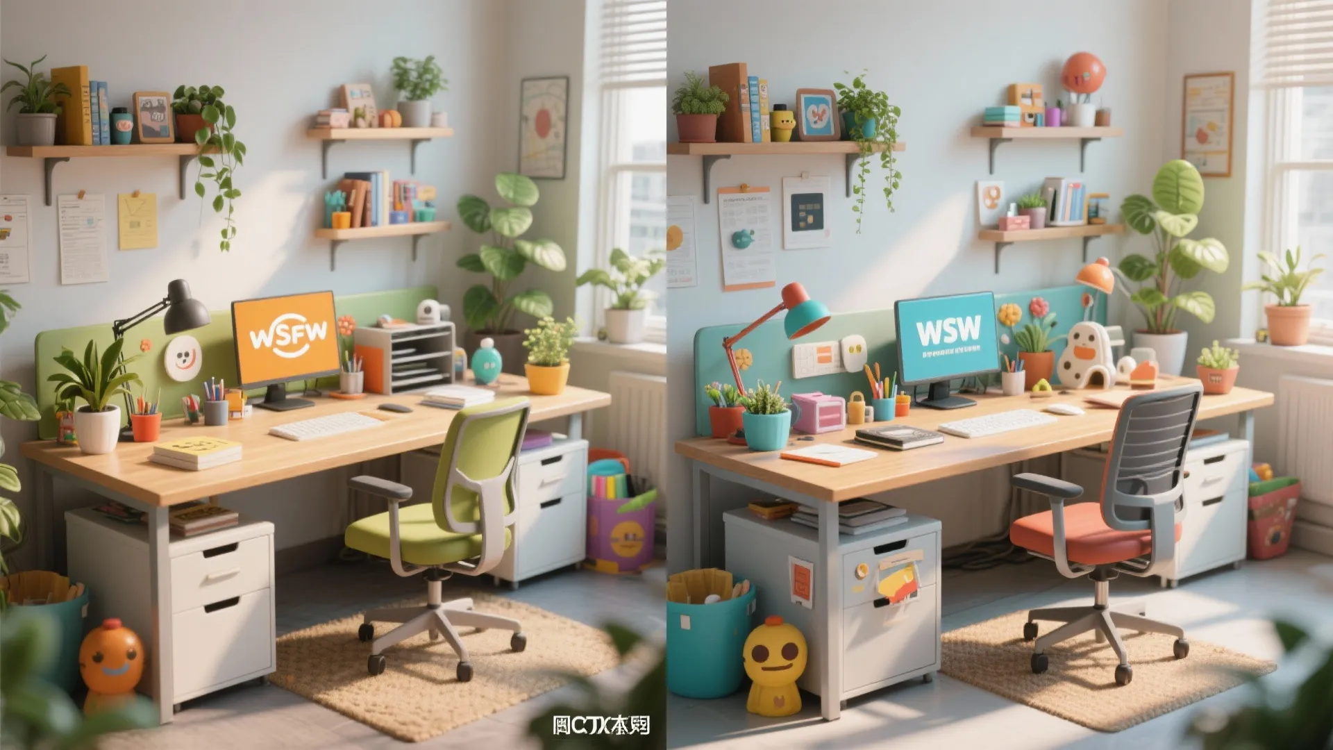 6. Desk Swap Secret Santa