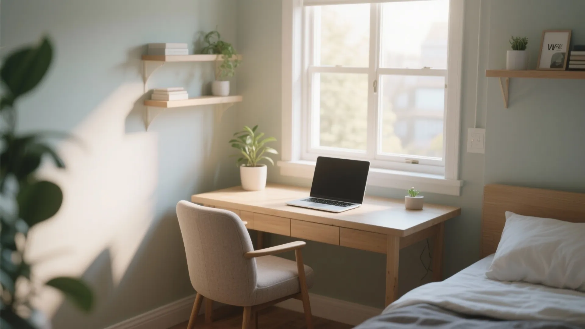 5. Desk in Front of Window