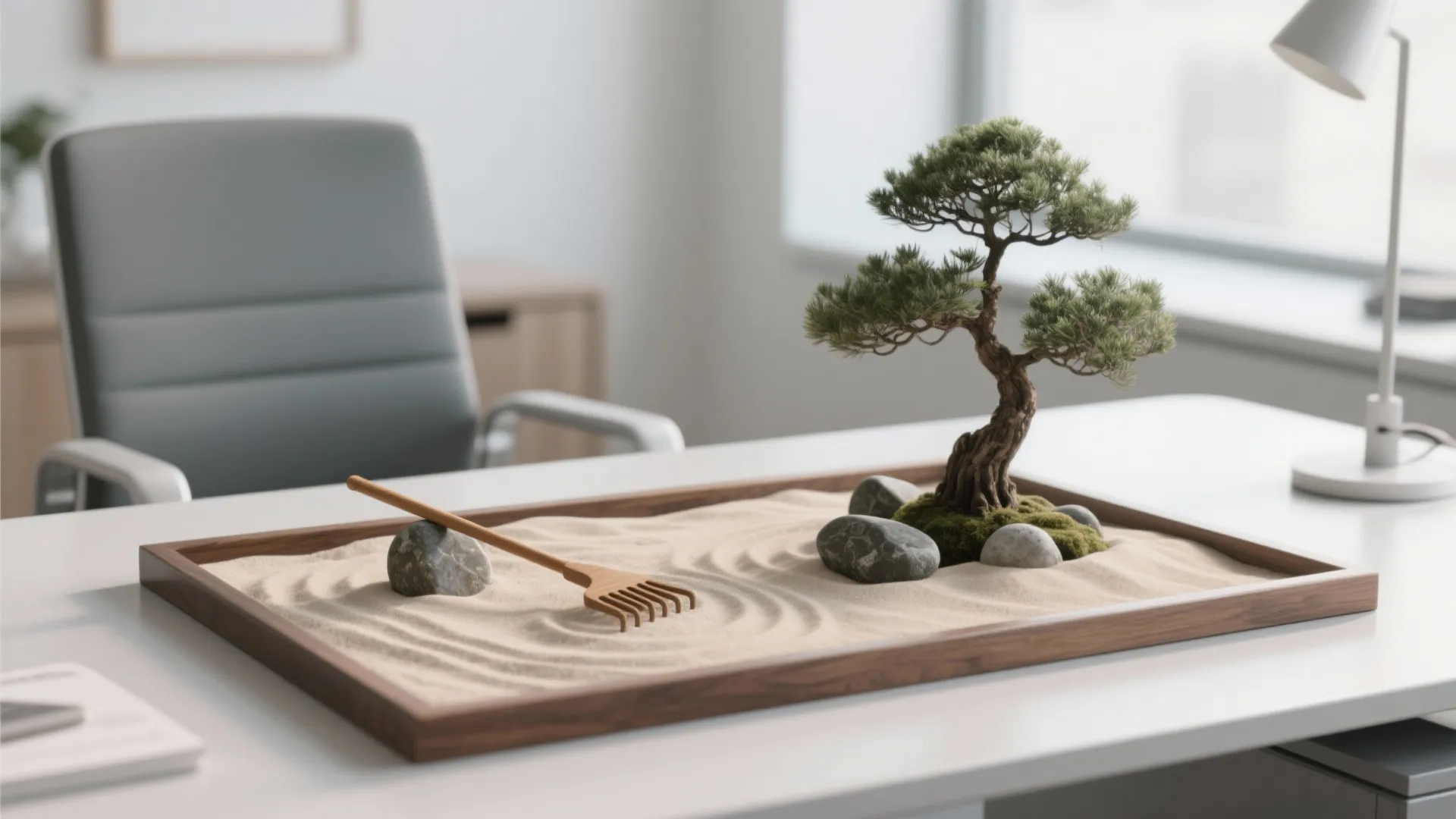 2. Desk Zen Garden
