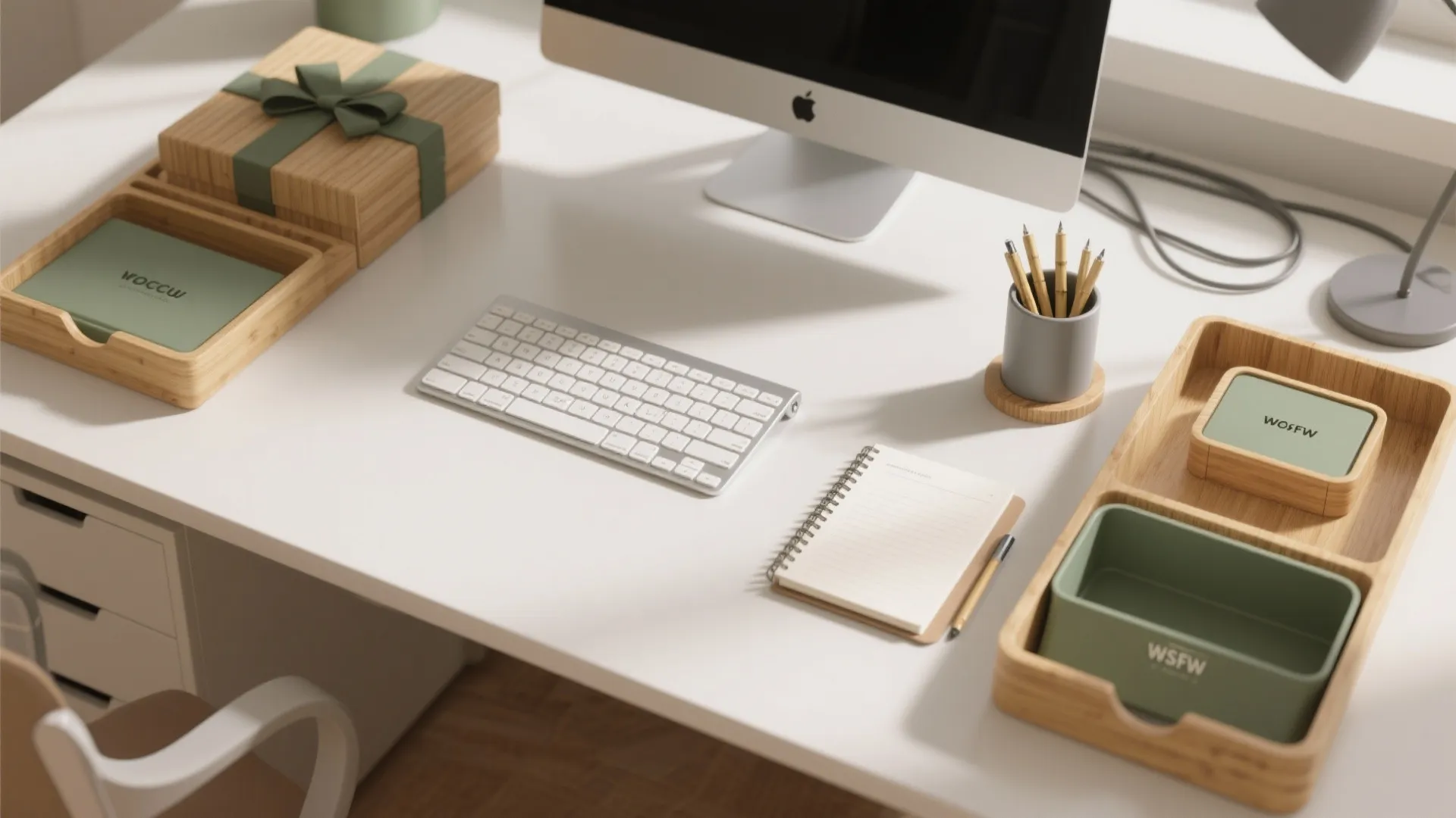 Zone Your Desk Like a Tiny Kitchen