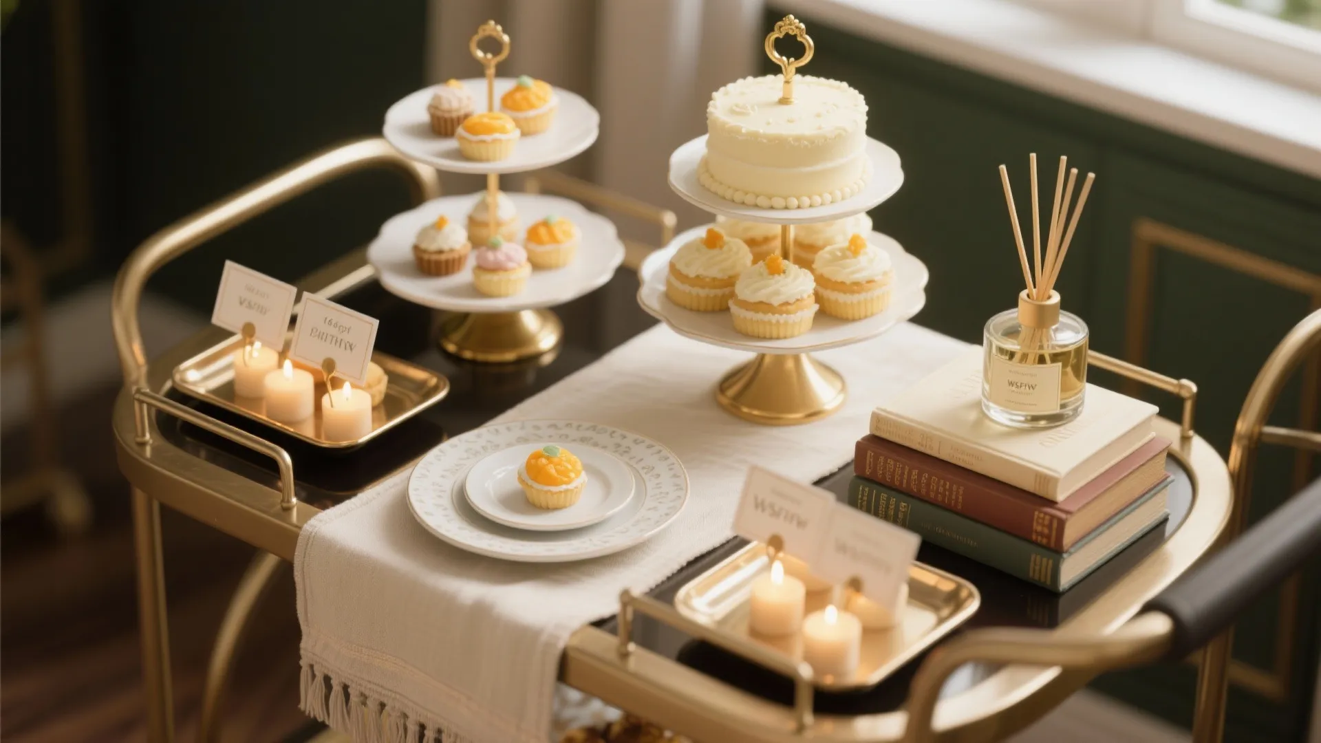 Mini Dessert Bar + Signature Scent