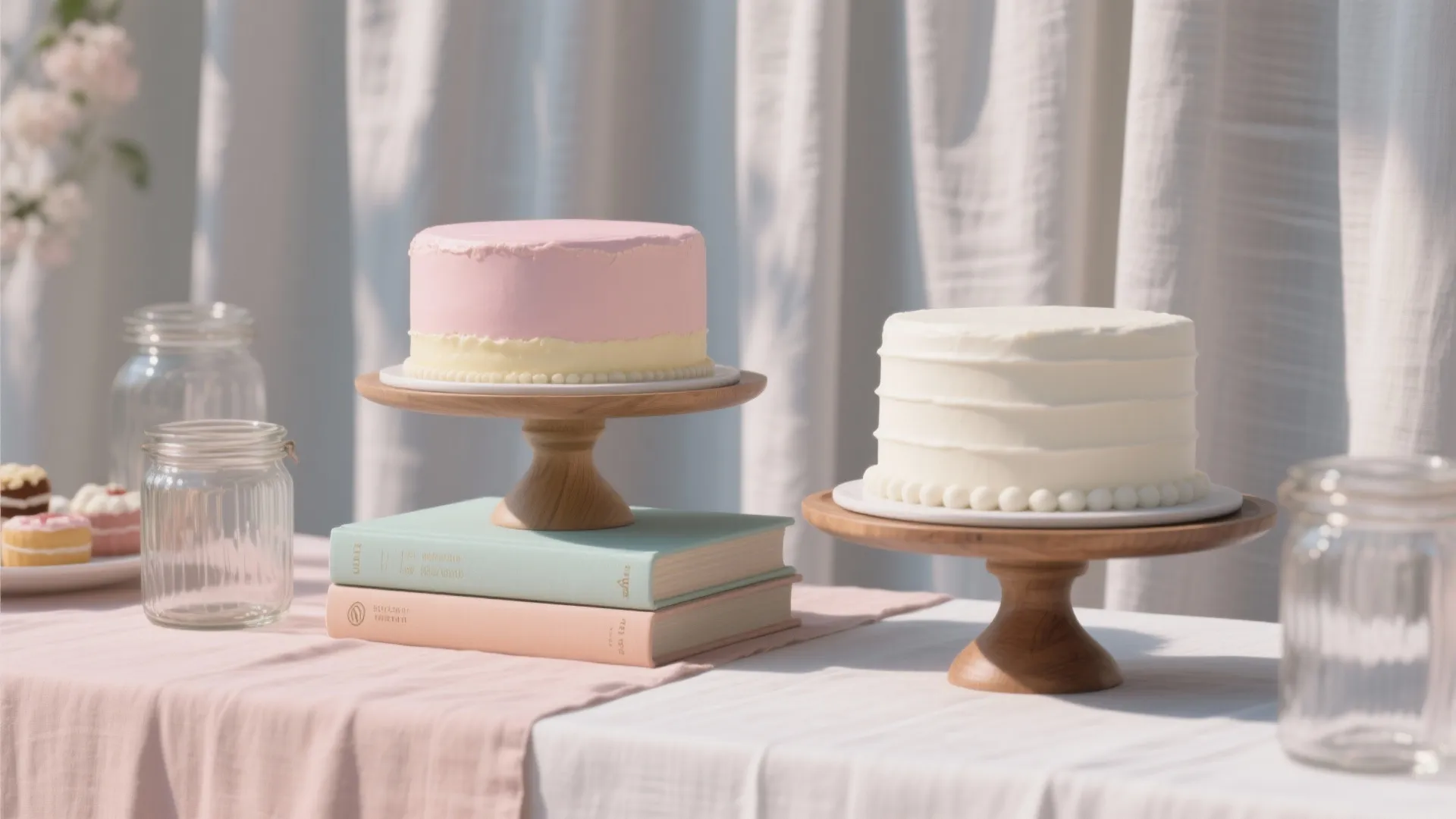 Color-Blocked Dessert Table with Reusable Props