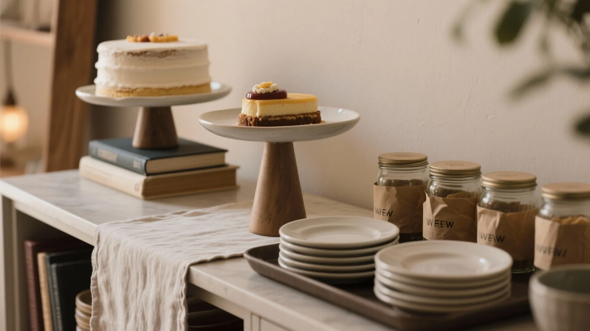Compact Dessert Corner That Steals the Show